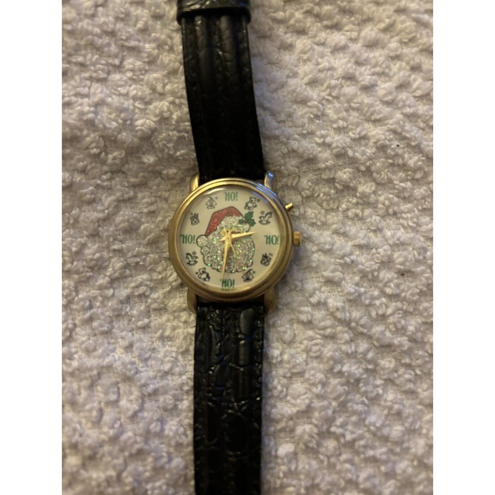 Vintage Santa Watch By Quintel